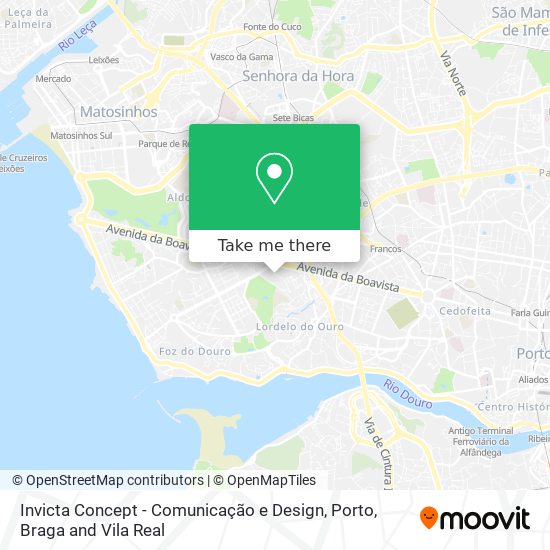 Invicta Concept - Comunicação e Design mapa