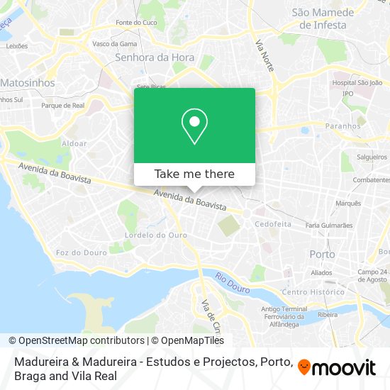 Madureira & Madureira - Estudos e Projectos map