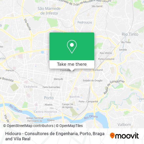 Hidouro - Consultores de Engenharia map