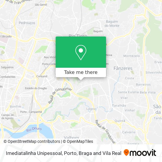 Imediatalinha Unipessoal mapa