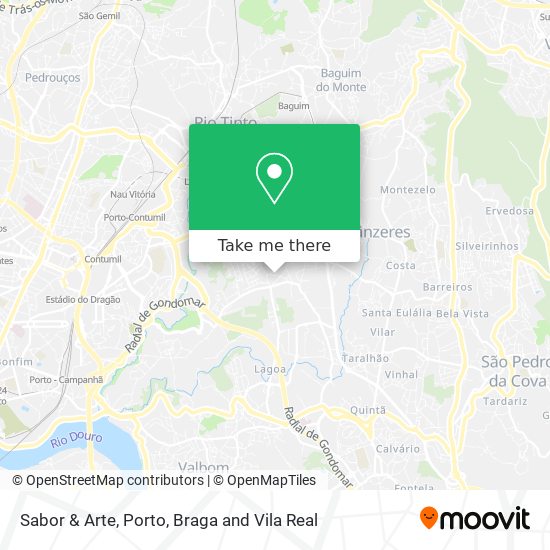 Sabor & Arte map