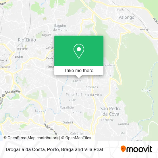Drogaria da Costa map