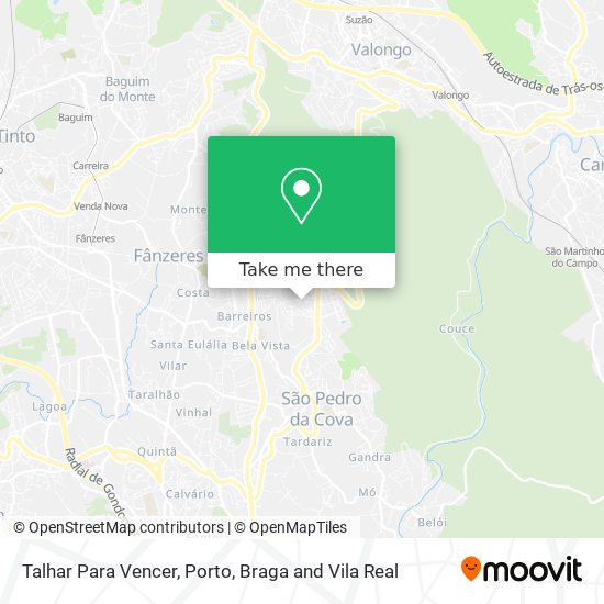 Talhar Para Vencer map