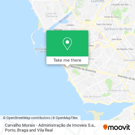 Carvalho Morais - Administração de Imoveis S.a. map