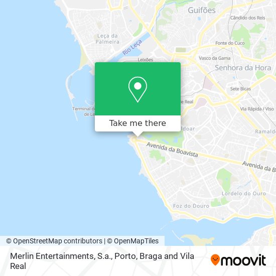Merlin Entertainments, S.a. map