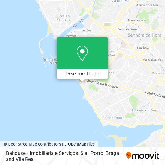 Bahouse - Imobiliária e Serviços, S.a. map