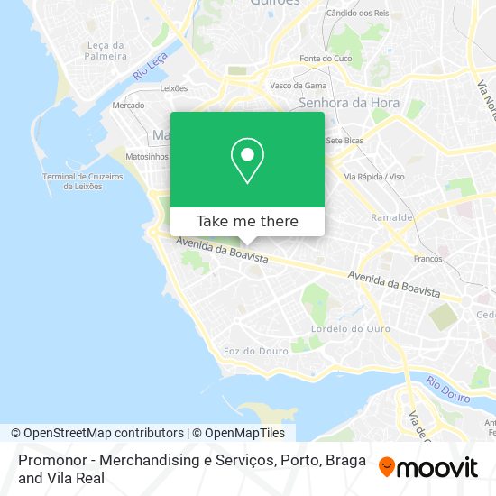 Promonor - Merchandising e Serviços mapa