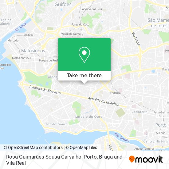 Rosa Guimarães Sousa Carvalho map