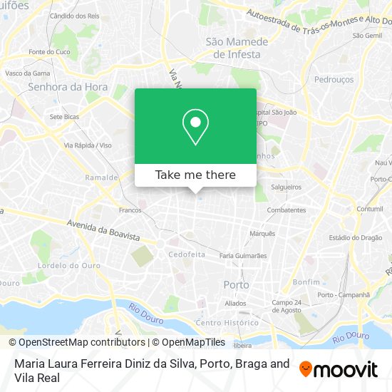 Maria Laura Ferreira Diniz da Silva map