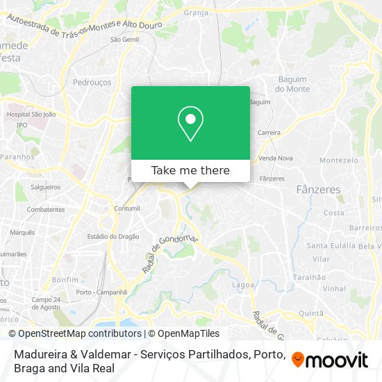 Madureira & Valdemar - Serviços Partilhados map