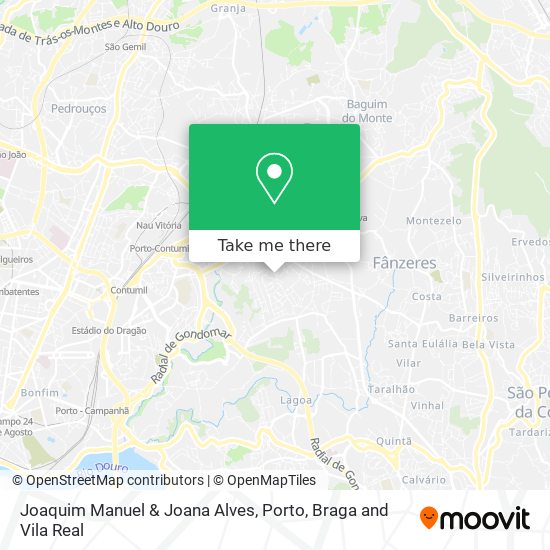 Joaquim Manuel & Joana Alves map