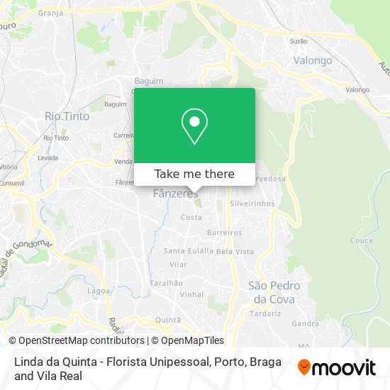 Linda da Quinta - Florista Unipessoal map