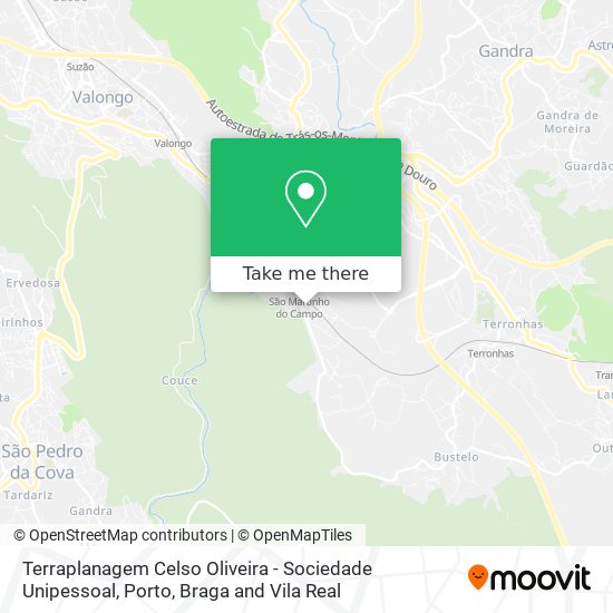 Terraplanagem Celso Oliveira - Sociedade Unipessoal map