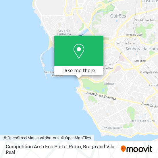 Competition Area Euc Porto map