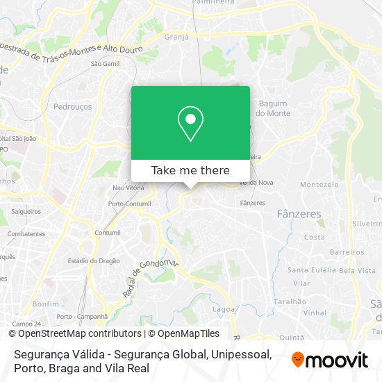 Segurança Válida - Segurança Global, Unipessoal mapa