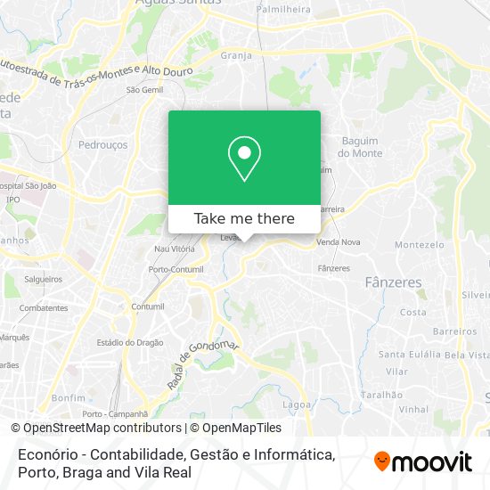 Econório - Contabilidade, Gestão e Informática mapa