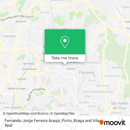 Fernando Jorge Ferreira Araujo map