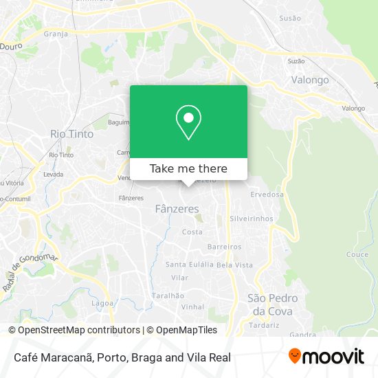 Café Maracanã map