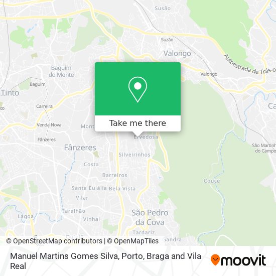 Manuel Martins Gomes Silva map