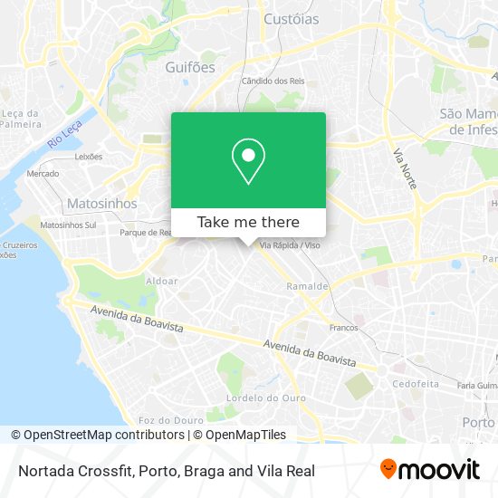 Nortada Crossfit map