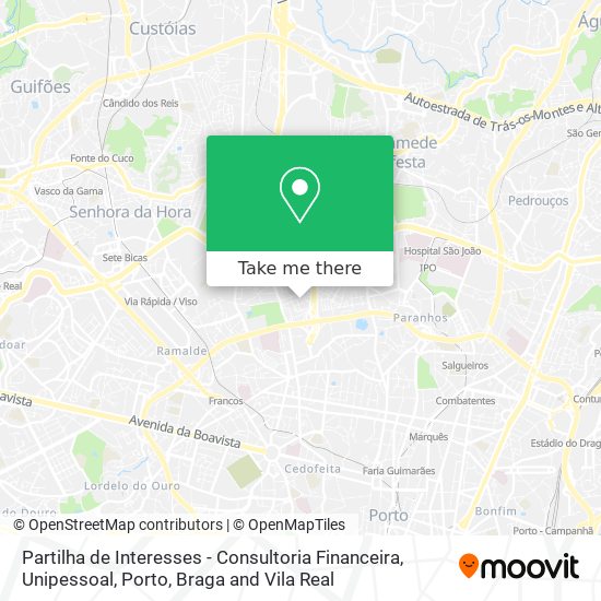 Partilha de Interesses - Consultoria Financeira, Unipessoal mapa