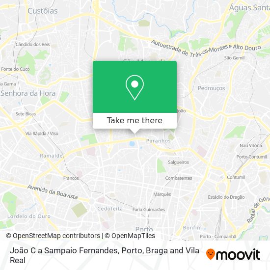 João C a Sampaio Fernandes map