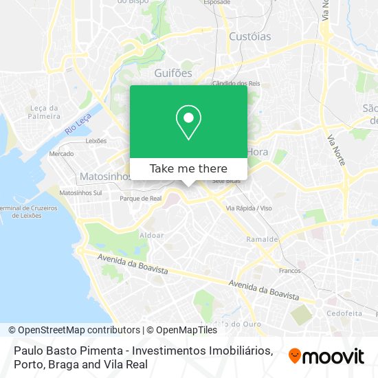 Paulo Basto Pimenta - Investimentos Imobiliários map