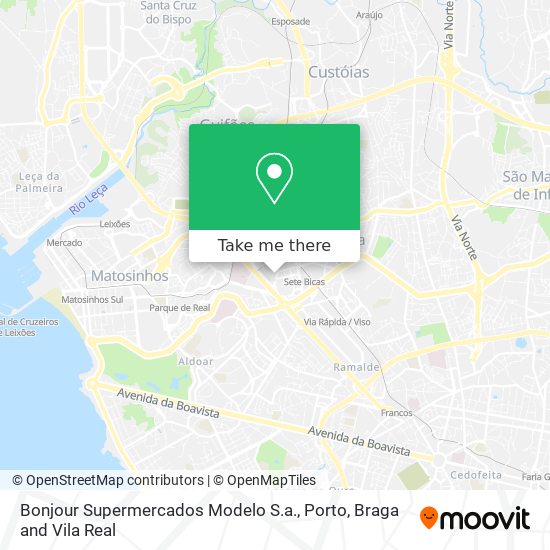 Bonjour Supermercados Modelo S.a. map