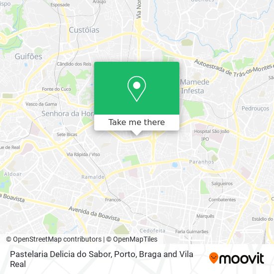 Pastelaria Delicia do Sabor map