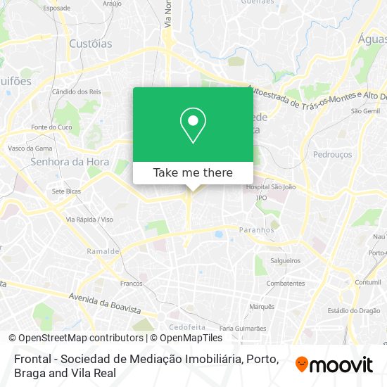 Frontal - Sociedad de Mediação Imobiliária mapa