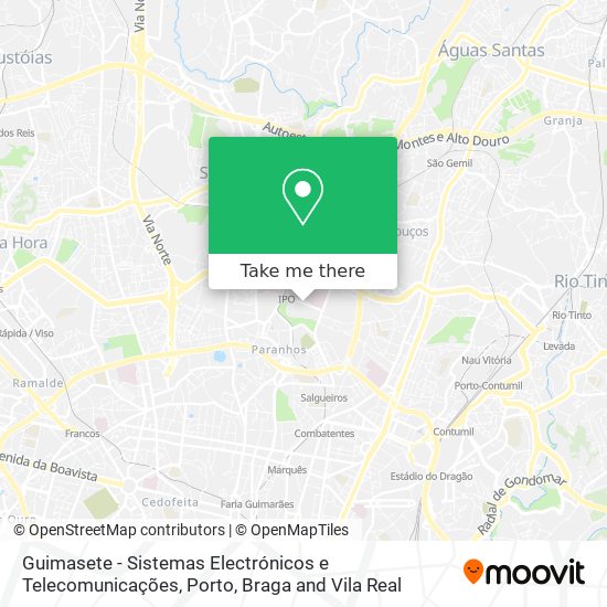 Guimasete - Sistemas Electrónicos e Telecomunicações map