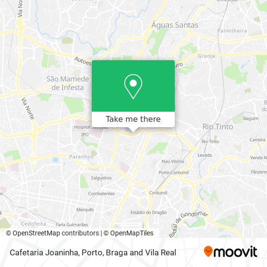 Cafetaria Joaninha map