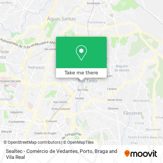 Sealtec - Comércio de Vedantes mapa