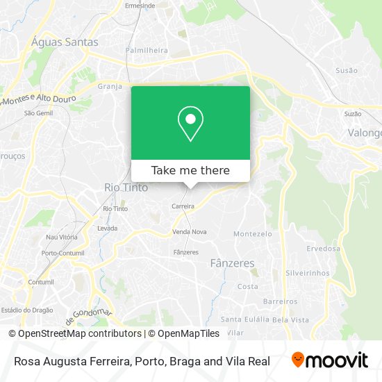 Rosa Augusta Ferreira map