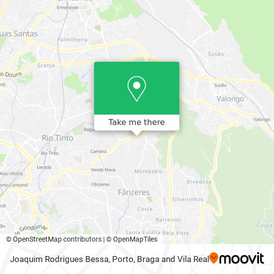 Joaquim Rodrigues Bessa mapa