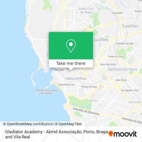Gladiator Academy - Akmd Associação mapa