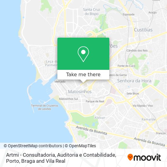 Artmi - Consultadoria, Auditoria e Contabilidade mapa