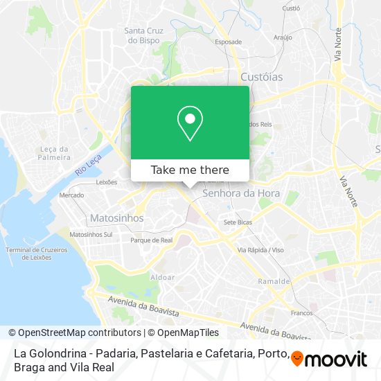 La Golondrina - Padaria, Pastelaria e Cafetaria map