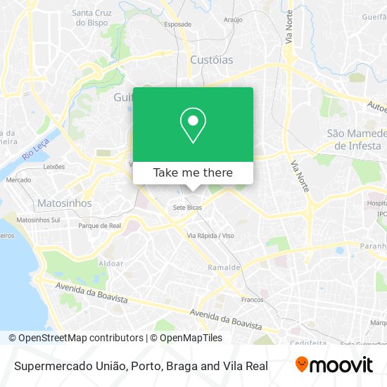 Supermercado União map