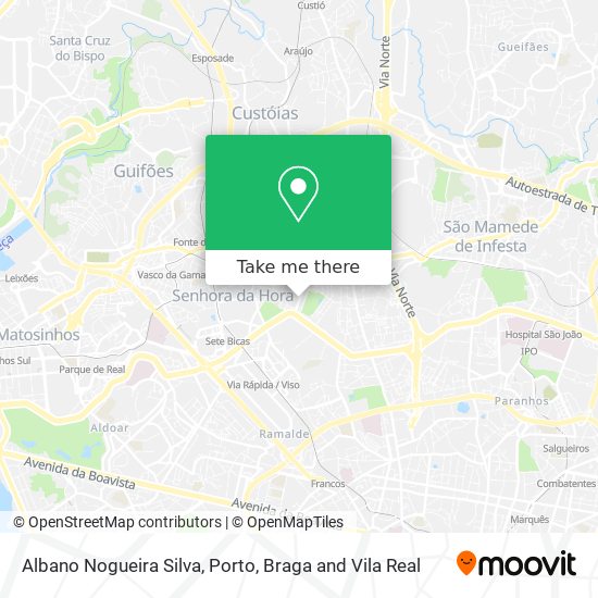 Albano Nogueira Silva mapa