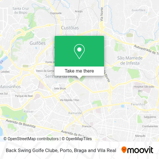 Back Swing Golfe Clube map
