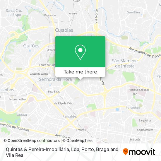 Quintas & Pereira-Imobiliária, Lda map