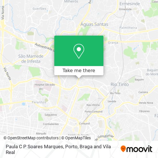 Paula C P Soares Marques map