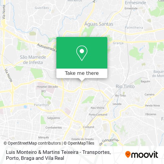 Luis Monteiro & Martins Teixeira - Transportes map