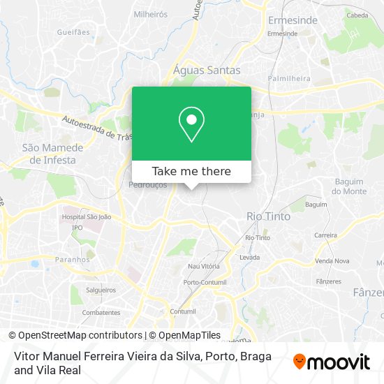 Vitor Manuel Ferreira Vieira da Silva map