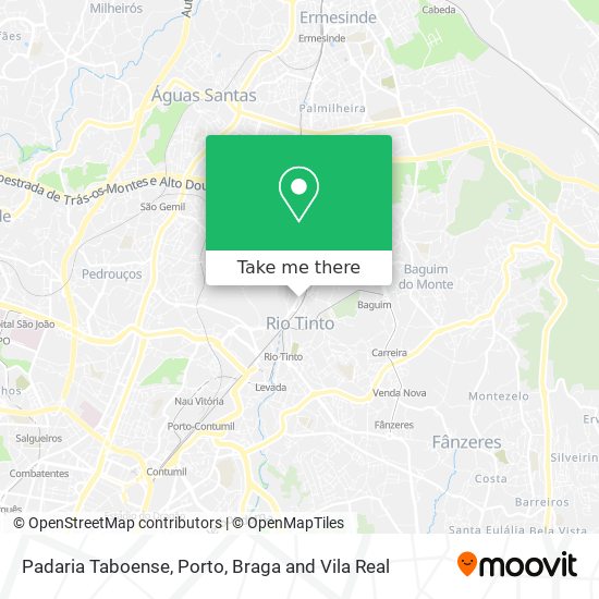 Padaria Taboense map