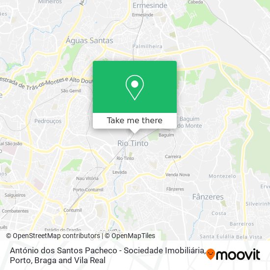 António dos Santos Pacheco - Sociedade Imobiliária map