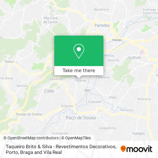 Taqueiro Brito & Silva - Revestimentos Decorativos map