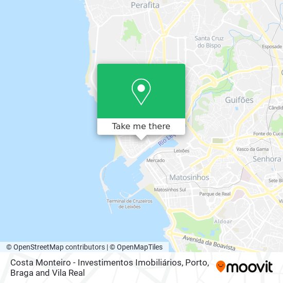 Costa Monteiro - Investimentos Imobiliários mapa