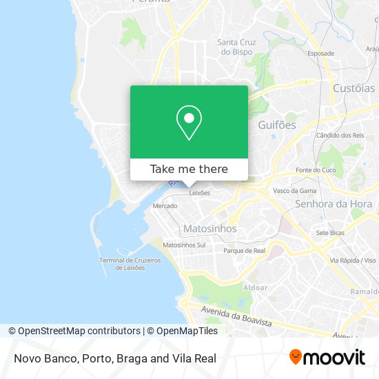 Novo Banco map